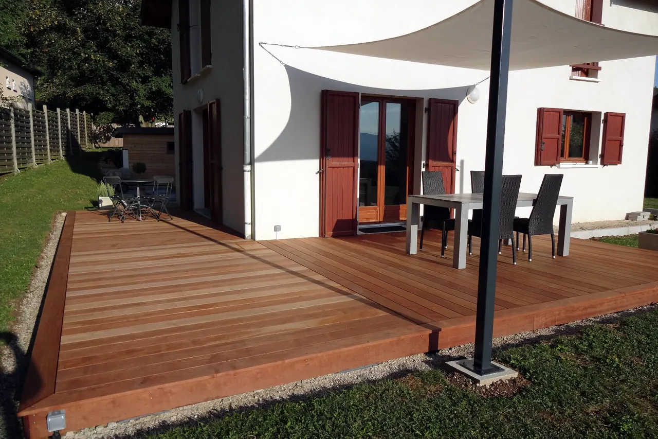 Terrasse en bois Charpin