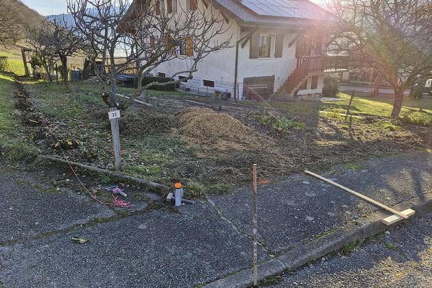 Implantation d’un terrain avant travaux