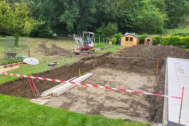 Implantation et terrassement d’un chantier