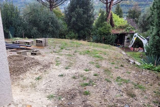 Terrassement d’un terrain de jardin