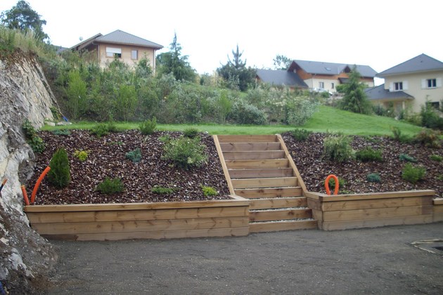 jaccuzi  terrasse en bois