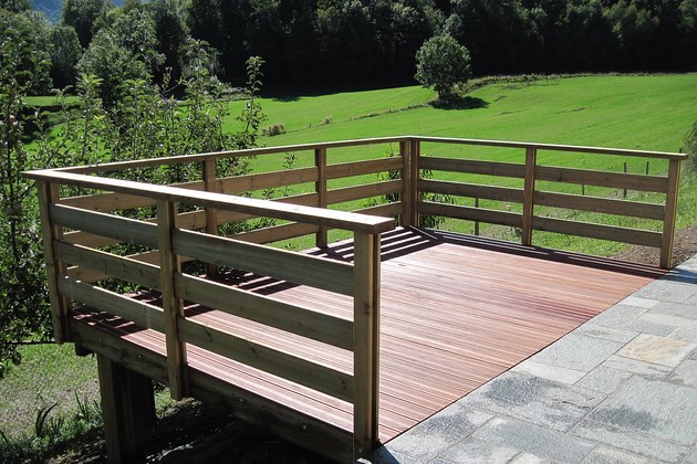 angle  terrasse en bois